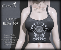 Corvus : Lunar Elina Top