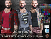 Sale 50%-InStyle-Shirt&TankTop - Fatpack HUD color (Jake , Gianni , Athletic , Legacy) 