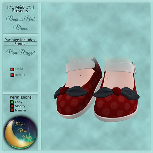 !:*:. M&B .:*:.! Sophia Red Shoes 