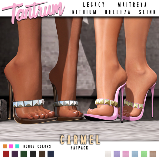 Tantrum - Carmel Heels - Fatpack  DEMO