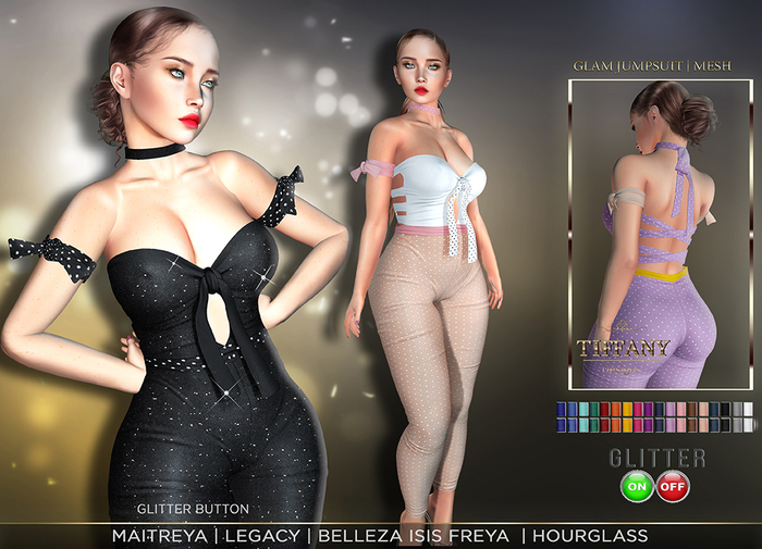 ::TD:: Glam Jumpsuit {Mesh}