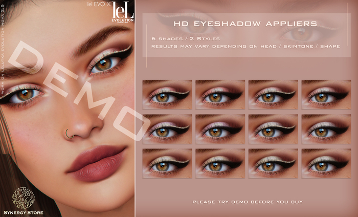 DEMO [SYN] - HD Eyeshadow Alicante LELUTKA EVO/EVO X