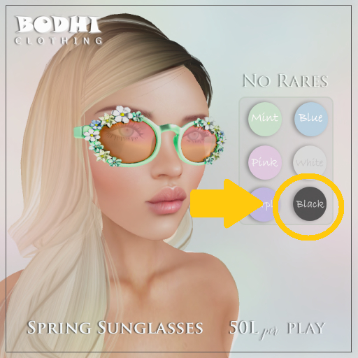 Bodhi Black Spring Glasses