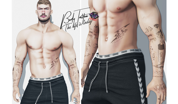 [ES] Body Tattoo - The life is today  