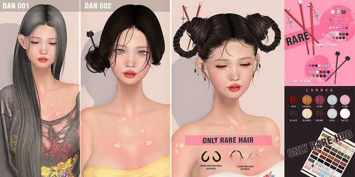 VCO ~ Cat Hair Sticks