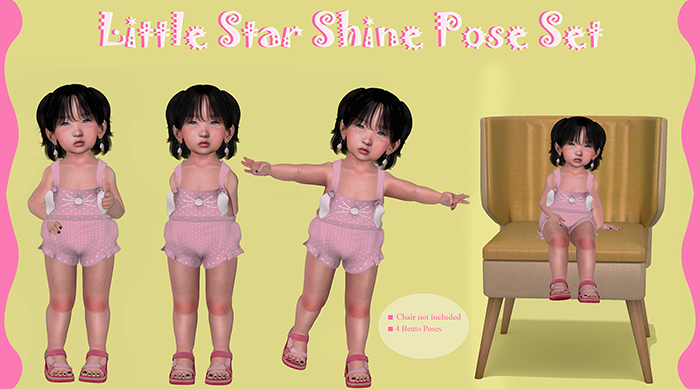 HC - Little Star  Shine Pose Set