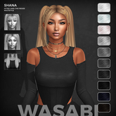 Wasabi // Shana Hair - B&W
