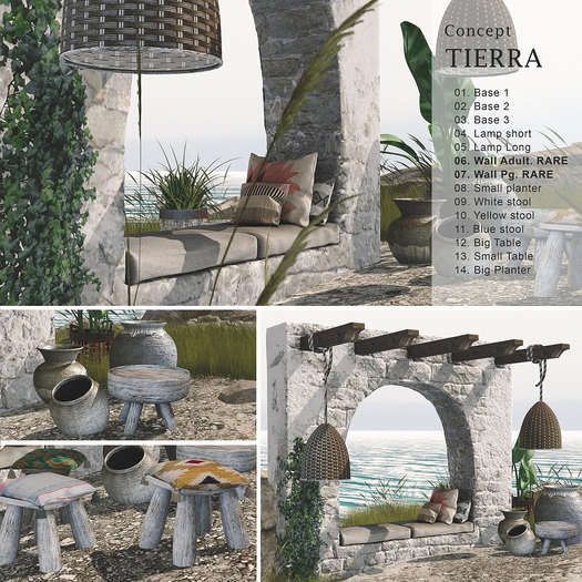 Concept} *12. TIERRA. Big table