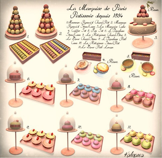 Kalopsia - Macaron Pyramid - Choco/Pistachio