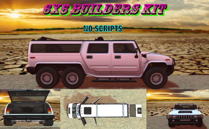 [EXQUISITE] 6x6 Builders kit  Delivery Box