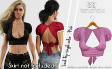 Leah Female Top Pink - Maitreya, Lara Petite, Belleza Freya , Legacy - FashionNatic