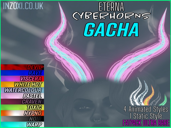 [inZoxi] - Eterna Cyber Horns - Hypno  - TYPE 1