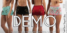 Demo Leah Female Skirt Fatpack Colors - Maitreya, Lara Petite, Belleza Freya , Legacy - FashionNatic