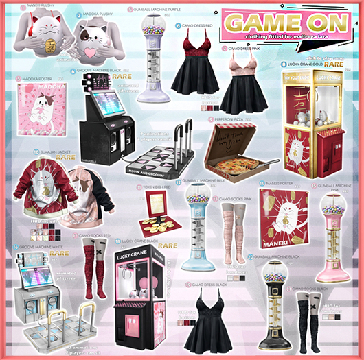 Caboodle - Game On *Full Set*