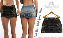 Leah Female Skirt Black Jeans - Denim - Maitreya, Lara Petite, Belleza Freya , Legacy - FashionNatic