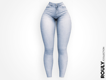 ROULY :: Afrodita Skinny Jeans - Lollyblue