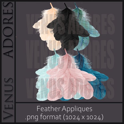 VA - Feather Appliques