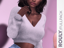 ROULY :: Fluffy Sweater  - Fullpack