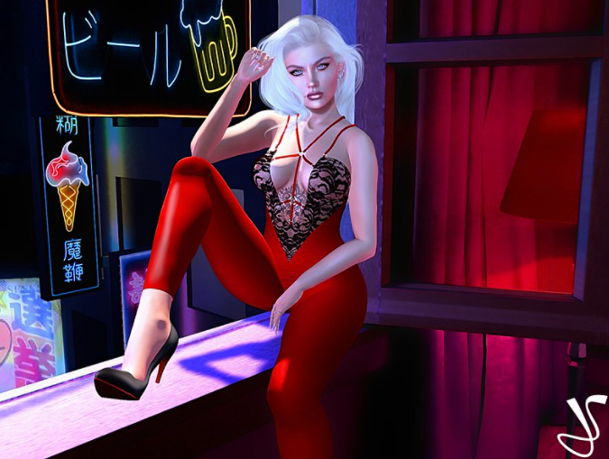 Harness Jumpsuit Lace  XMAX  Lara