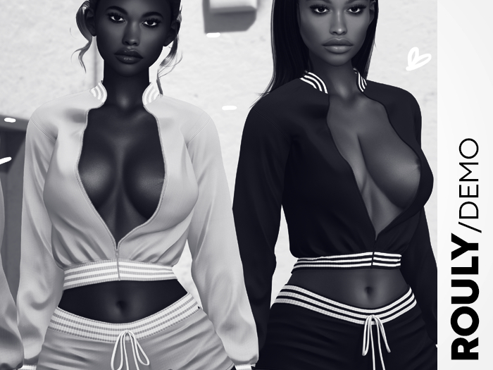 ROULY :: Gaby Bomber & Shorts - DEMO