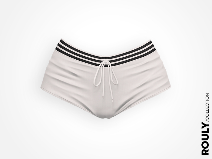ROULY :: Gaby Shorts - White