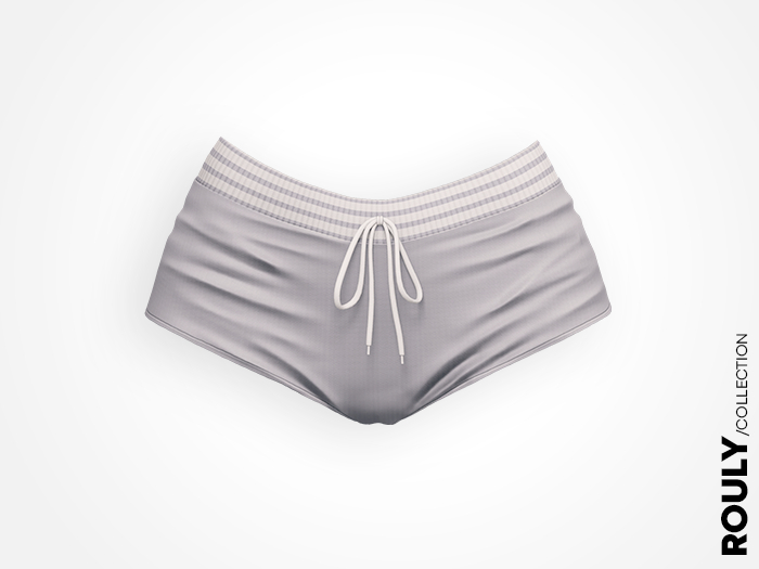 ROULY :: Gaby Shorts - Silver