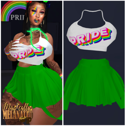 ^M.M.D^ Pride-Green Kupra