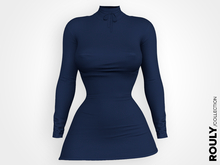 ROULY :: Gilly Dress - Navy