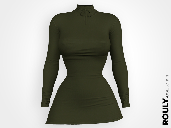 ROULY :: Gilly Dress - Khaki