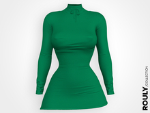 ROULY :: Gilly Dress - Emerald