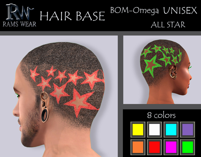 RAMS WEAR-Hair Base Color-All Star 