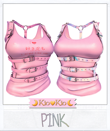 =Kio= Strapped In - Pink -