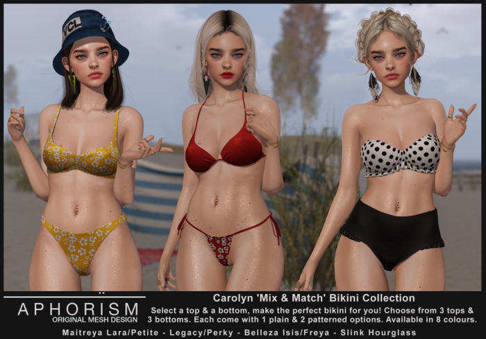 !APHORISM! - Carolyn Bikini Fatpack DEMO