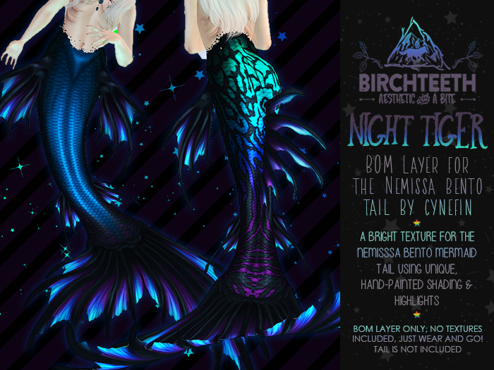 [.birchteeth.] Nemissa BOM Mod - Night Tiger