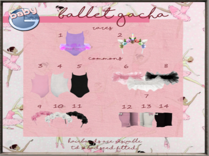 Baby Ghee - Ballet Gacha 4 - BAG TD