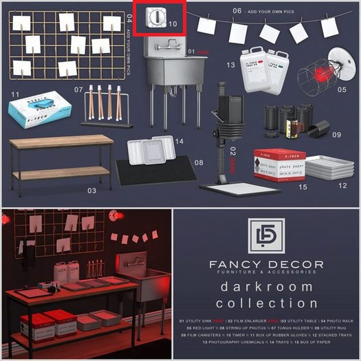 10 Fancy Decor: Darkroom Timer