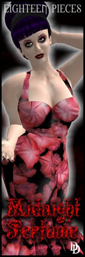 Dare Designs: Midnight Perfume - red
