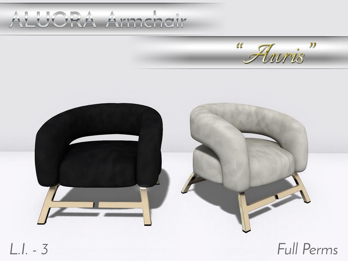 ALUORA Armchair "Auris" - Full Perms