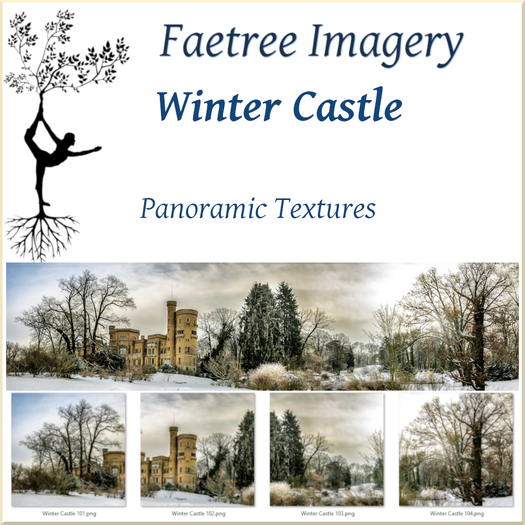 Winter Castle Panoramic Textures