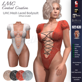 LMC Mesh - Laced Bodysuit - Fitted for Maitreya Petite Kuprs Legacy Hourglass Freya