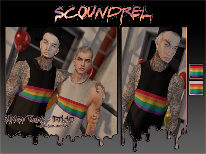[S] Scoundrel - Oliver Tank - Pride (ADD ME)