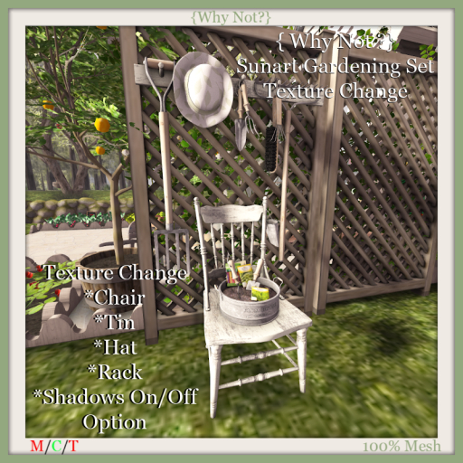 { Why Not ?} Sunart Gardning Set-Texture Change-Boxed