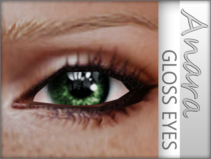 [Anara] Gloss Eyes - Grass Green
