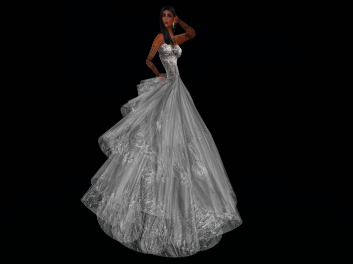 Martha Gown Smoke - Add!