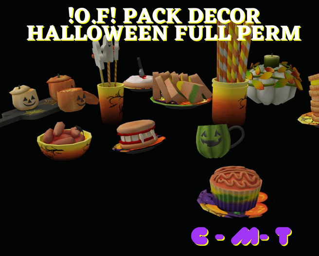 !O.F! Pack Decor Halloween Full perm