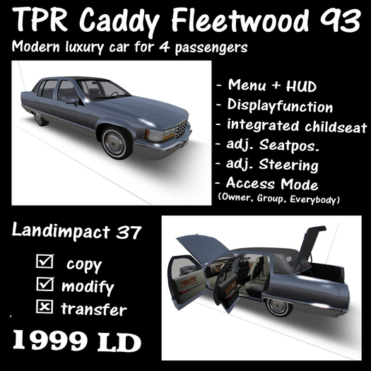 TPR Caddy Fleetwood 93 