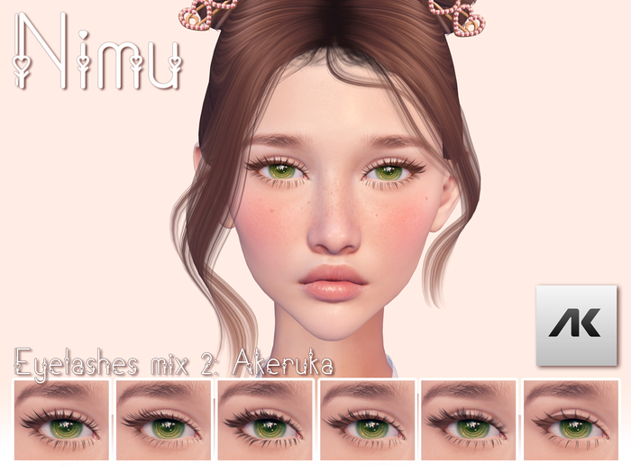NIMU - Eyelashes mix 2 (Akeruka)