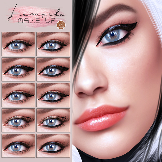 Lempika - Eyeliner Lelutka HD #3