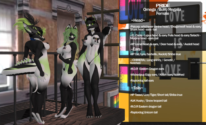 Kat Klaws~ Pride -Agender- F  Omega/BoM/Regalia