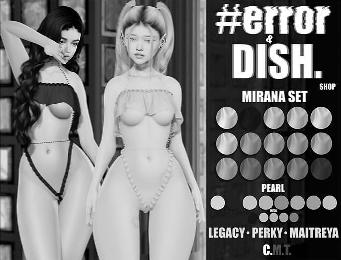 DISH. & #error - mirana set - DEMO